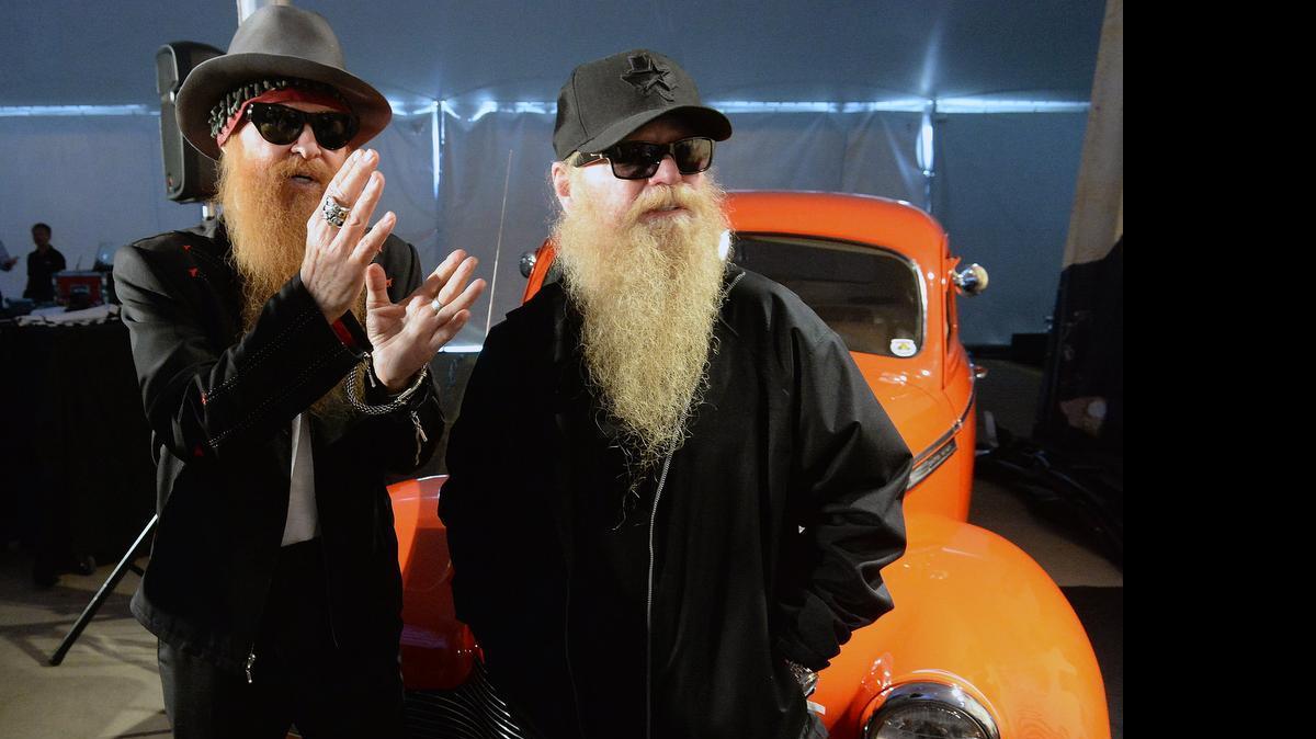 
Billy Gibbons, left, and Dusty Hill of ZZ Top.
