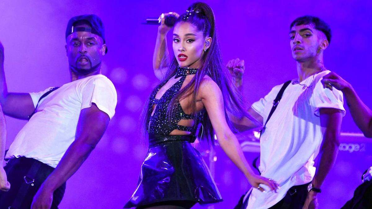 This photo of Ariana Grande was taken on June 2, 2018, in Los Angeles. Grande’s “Sweetener Tour” did not allow photographers into the Charlotte concert.