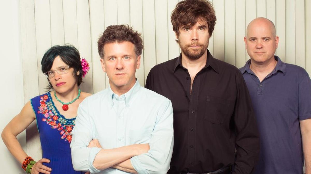 Superchunk plays Friday, April 27, at Carrboro's Cat's Cradle. From left: Laura Ballance, Mac McCaughan, Jon Wurster and Jim Wilber.