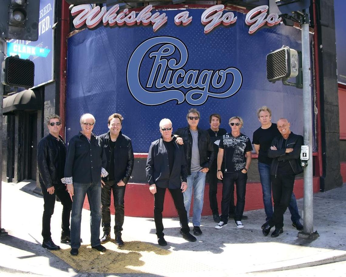 Chicago plays at PNC Music Pavilion on Saturday night.