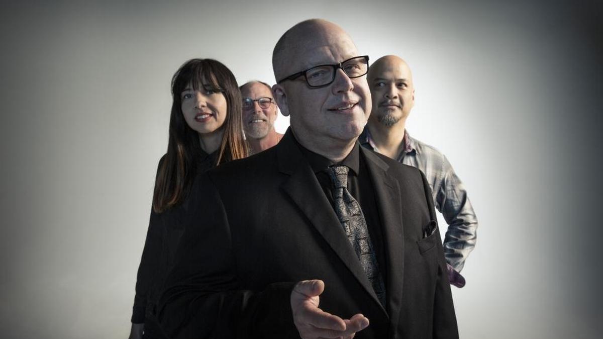 From left:  Paz Lenchantin, David Lovering, Black Francis, Joey Santiago