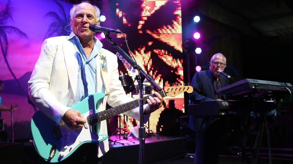 Jimmy Buffett, pictured in a file photo from June 9, 2015.