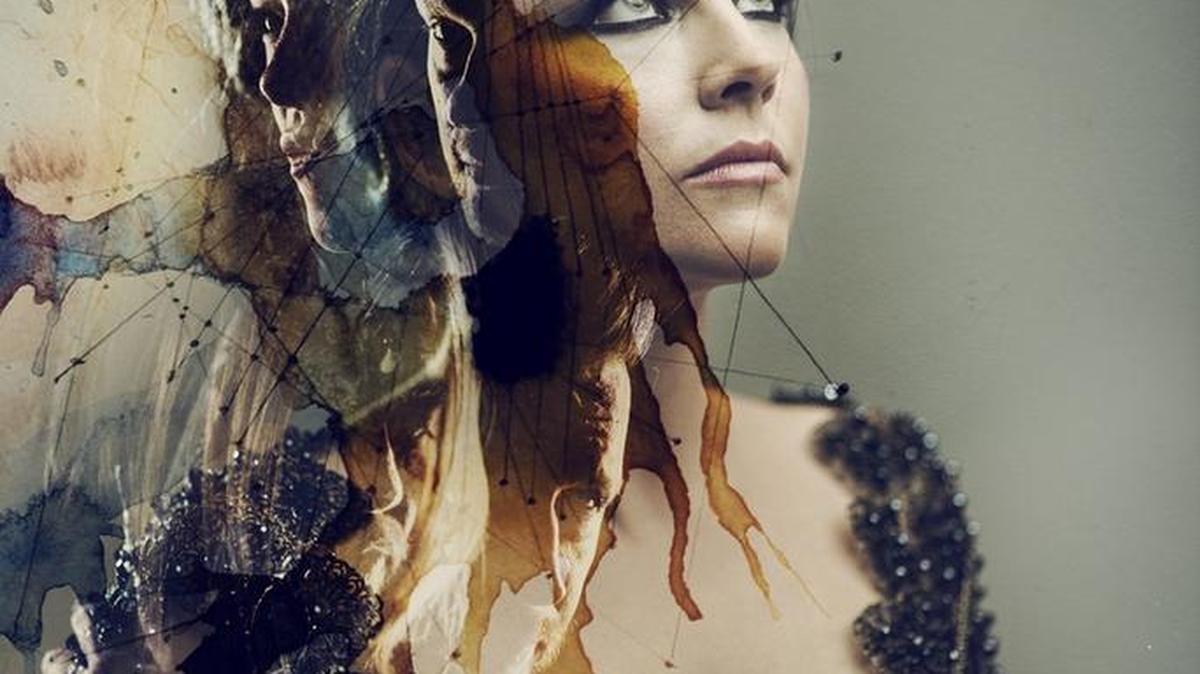 Amy Lee of Evanescence, which performs at Ovens Auditorium on Saturday night.