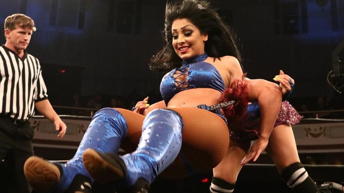 Mandy Leon has pushed for the formation of a women’s division in Ring of Honor and is one of 16 female wrestlers competing in the Women of Honor championship title tournament.