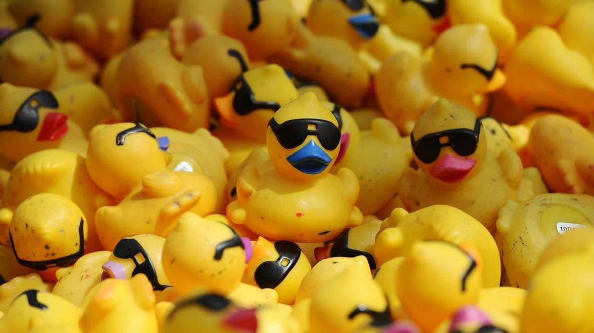 KinderMourn’s Hope Floats Duck Race returns to the U.S. National Whitewater Center this weekend.