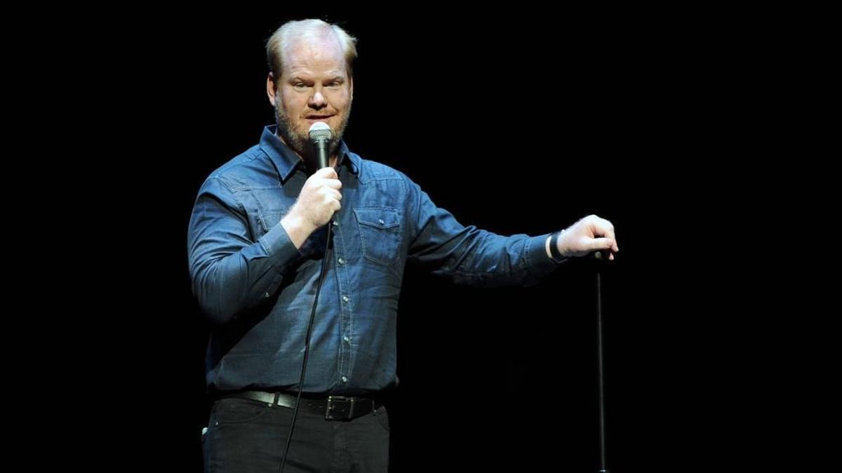 “I’m a substance guy,” comedian Jim Gaffigan says. “People are coming for the material, and the conversation which stand-up is. People aren’t coming to see my outfit. Or hear about my stories with Jay-Z. They’re just coming for the material.”
