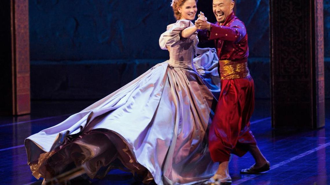 Charlotte-based actor Hoon Lee, seen here with Tony-winner Kelli O’Hara, has taken over the title role in the revival of “The King and I” on Broadway.