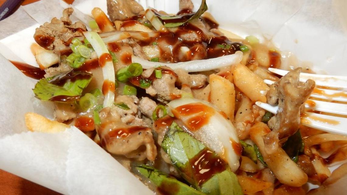Pho-Tine is the Banh Mi Brothers’ special take on Canadian poutine – French fries smothered in meat and gravy.