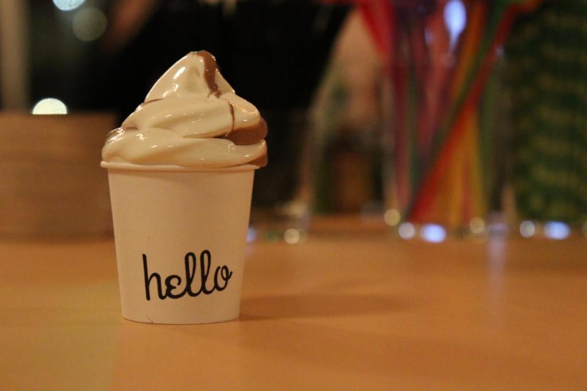 Soft serve swirl ice cream ($4) at Hello, Sailor.