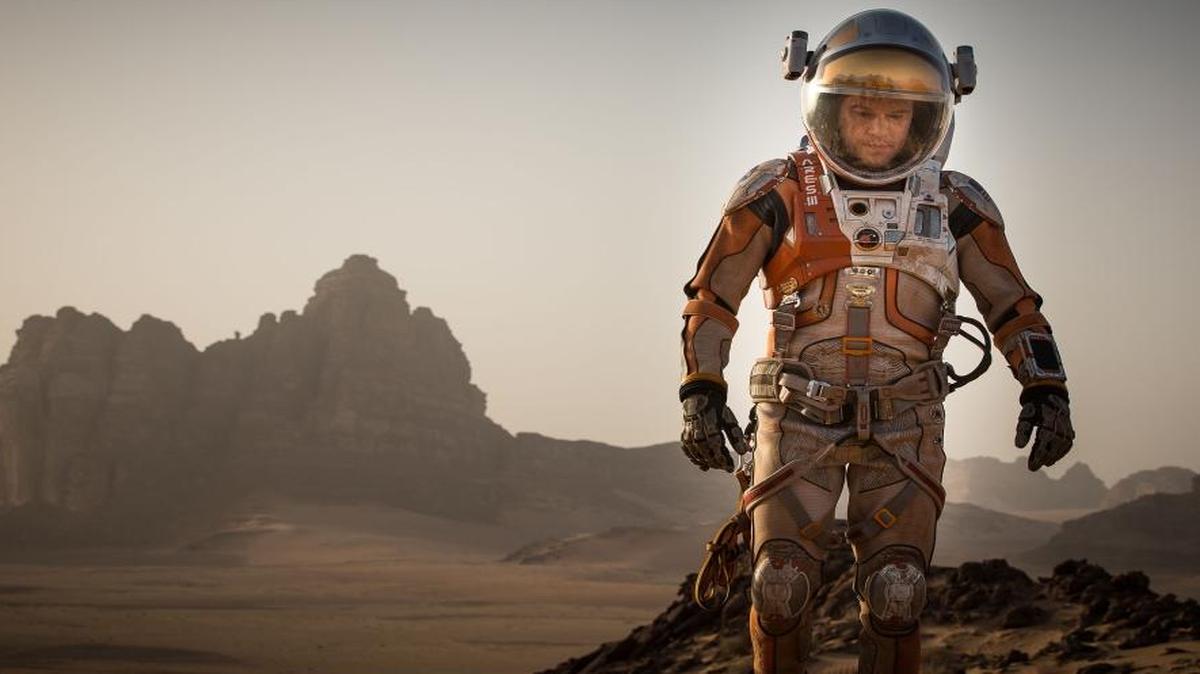 
Matt Damon is stranded in “The Martian.”
