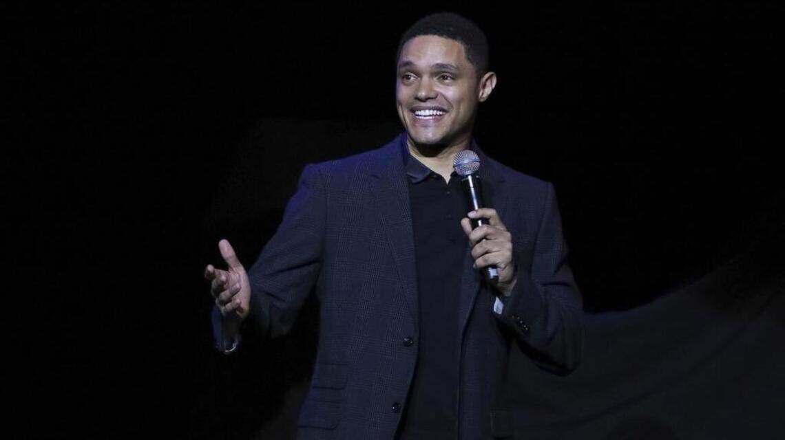 Review: Trevor Noah gets political, but not before laying into a woman on her cellphone