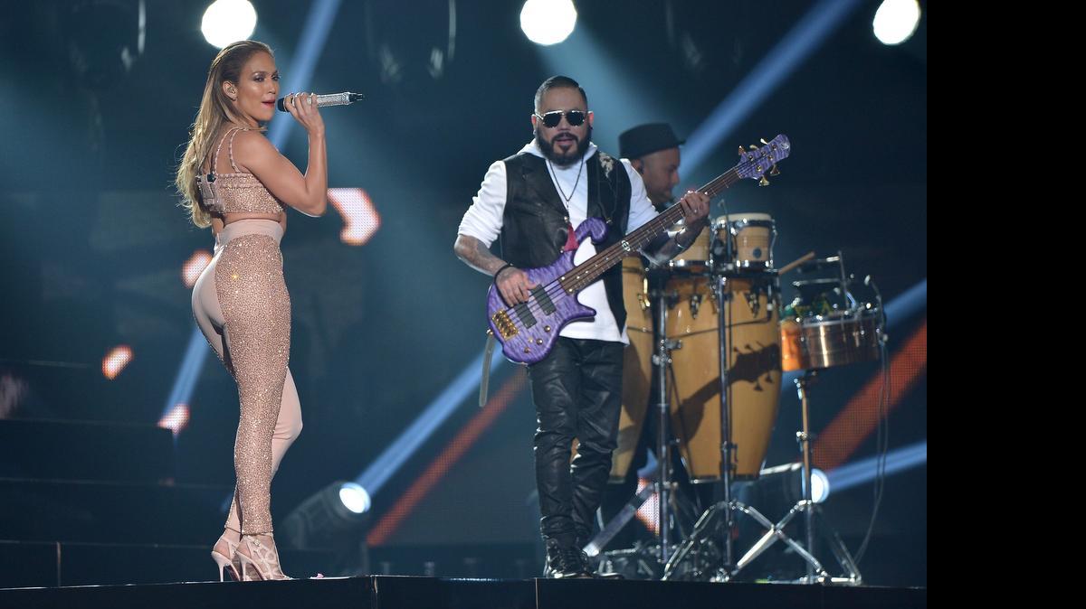 
Jennifer Lopez performs a musical tribute to Selena onstage at the 2015 Billboard Latin Music Awards at Bank United Center on April 30, 2015 in Miami, Florida.
