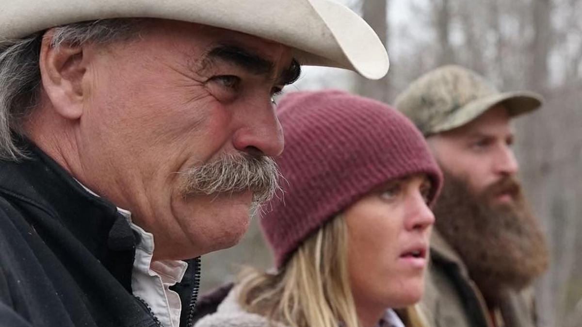 (L-R): Homesteading expert Marty Raney, his daughter Misty Raney and son Matt Raney from the Discovery Channel series “Homestead Rescue.”