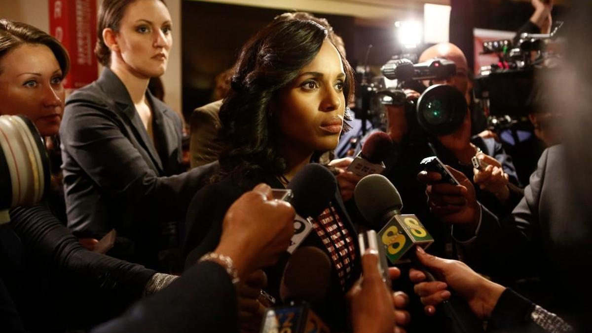 Kerry Washington as Olivia Pope in “Scandal.”