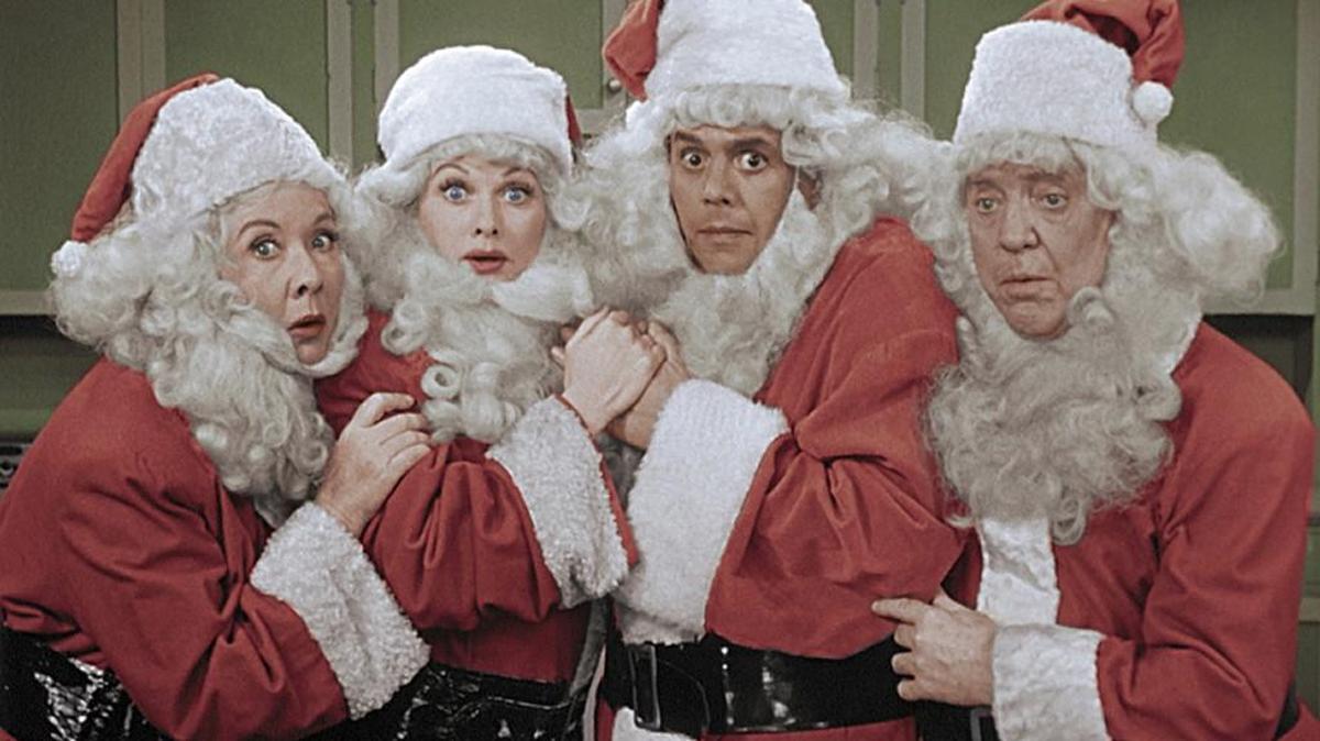 The “I Love Lucy Christmas Special” features “The Christmas Episode” and the newly colorized “Lucy Gets in Pictures.”