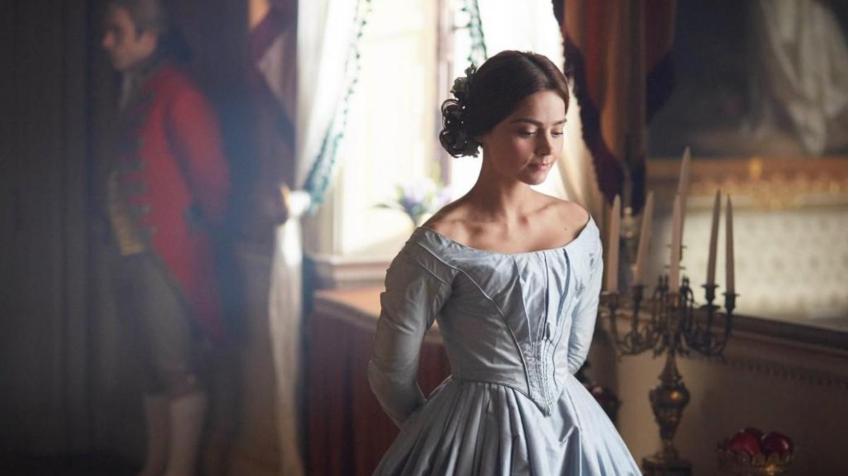 Jenna Coleman as Queen Victoria in “Victoria.”