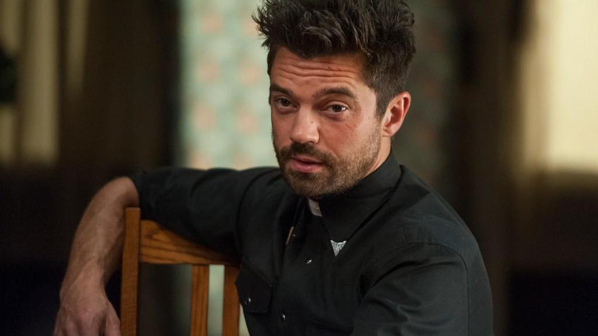 Dominic Cooper as Jesse Custer in AMC’s “Preacher.”
