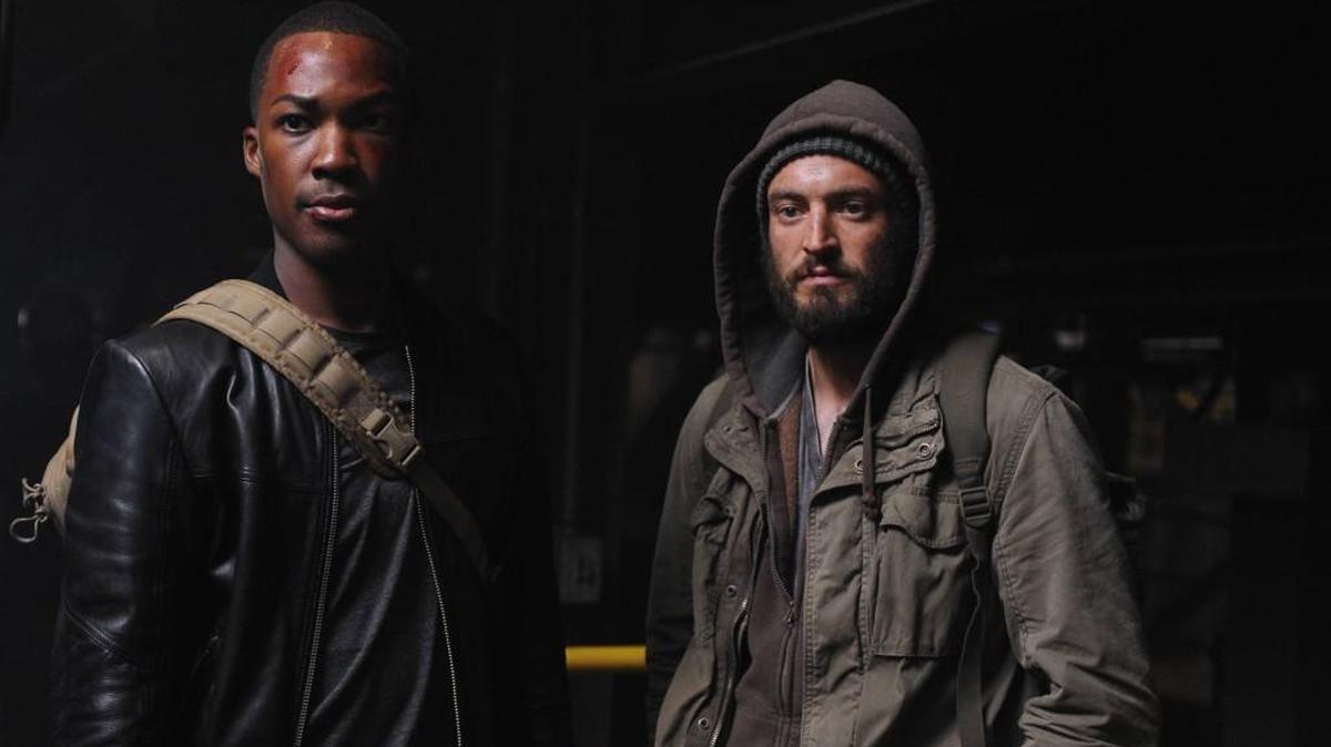 Corey Hawkins, left, and Charlie Hofheimer in “24: Legacy” on Fox.
