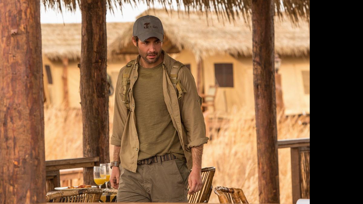 
In “Zoo,” James Wolk plays an American ex-pat safari guide living in Africa who discovers a link between strange animal attacks on people occurring around the world and his late father's controversial theories about an impending threat to the human race. 
