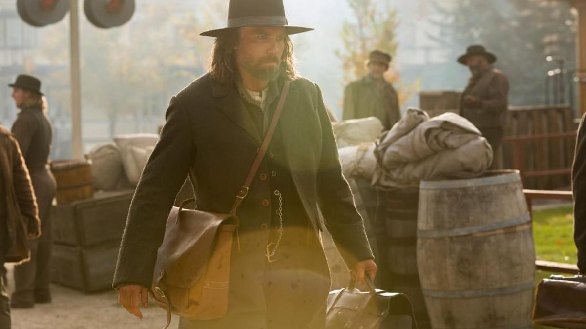 Anson Mount as Cullen Bohannon in AMC’s “Hell on Wheels.”