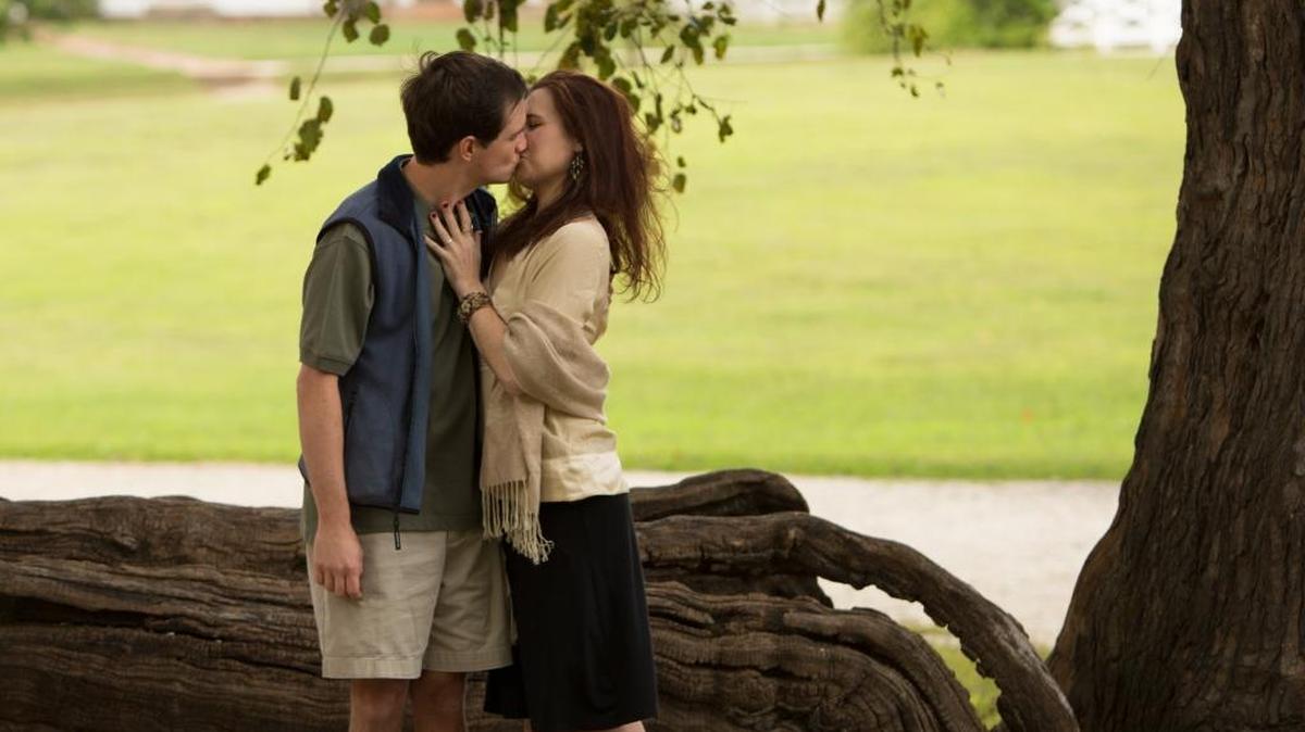 Lindsey and Dave celebrate their relationship in the documentary “Autisum in Love.”