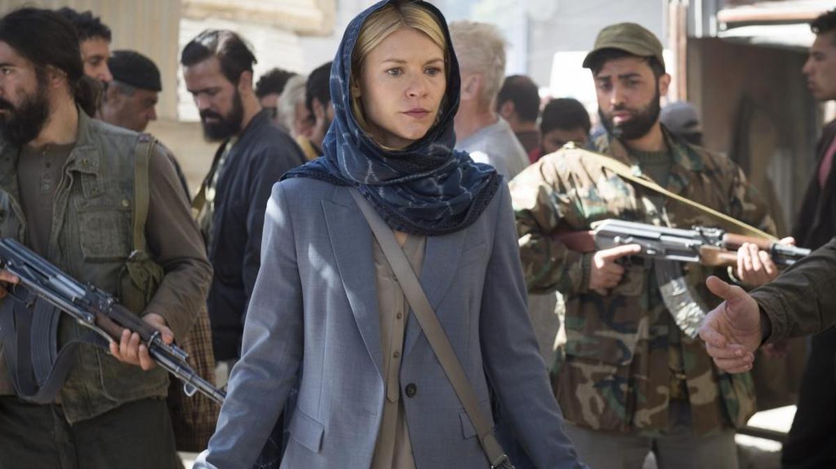 
Claire Danes as Carrie Mathison in “Homeland.”

