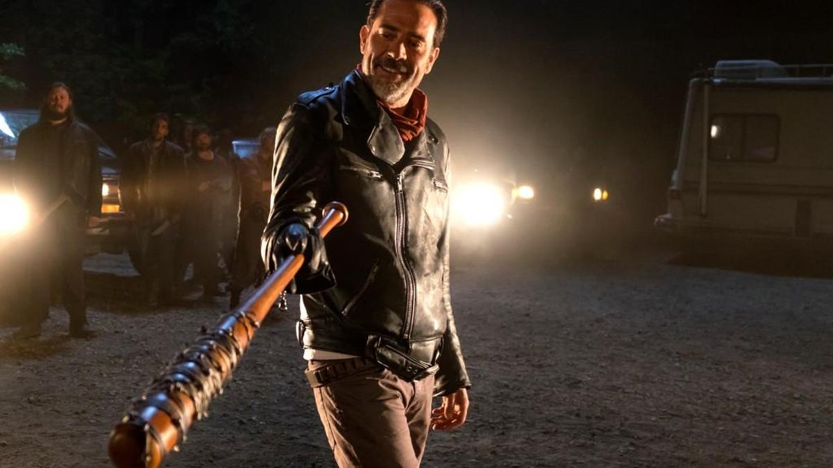 Jeffrey Dean Morgan as Negan in “The Walking Dead” on AMC.