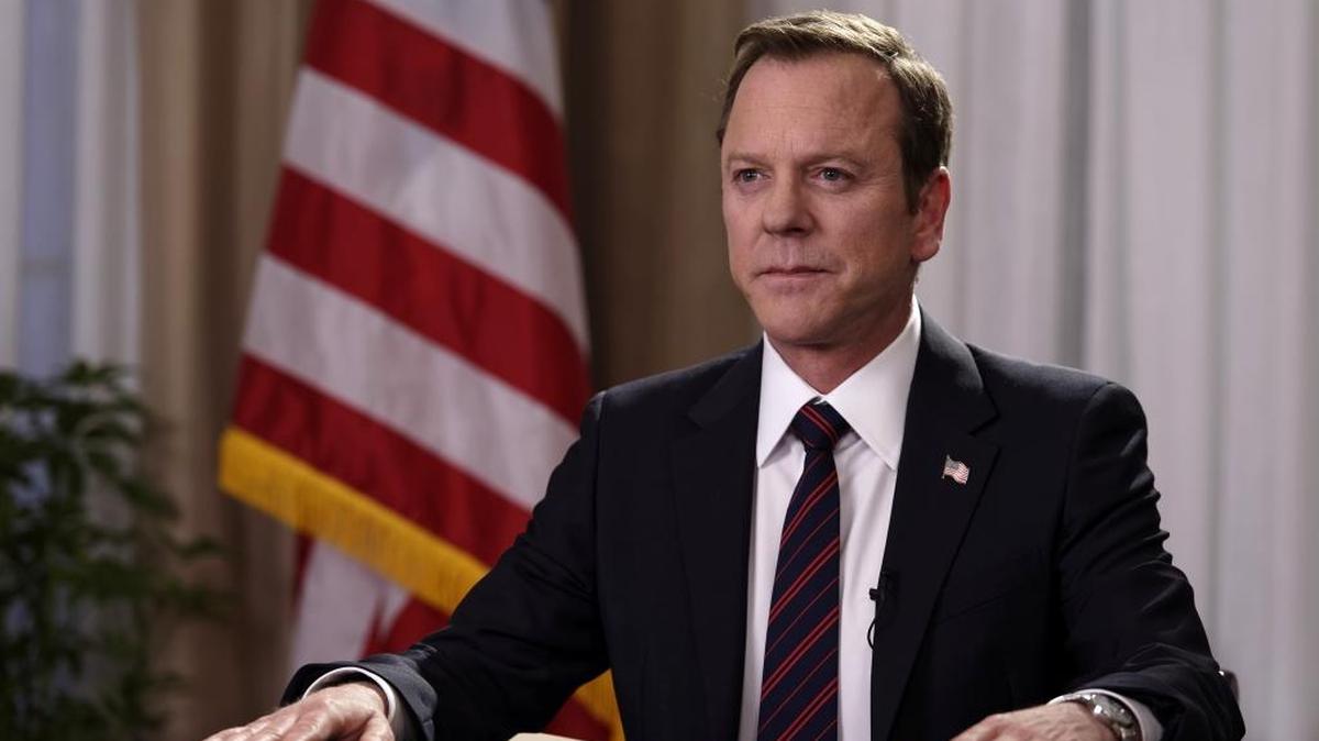Kiefer Sutherland stars as Tom Kirkman, a lower-level cabinet member who is suddenly appointed President of the United States after a catastrophic attack on the U.S. Capitol during the State of the Union, on ABC’s "Designated Survivor."