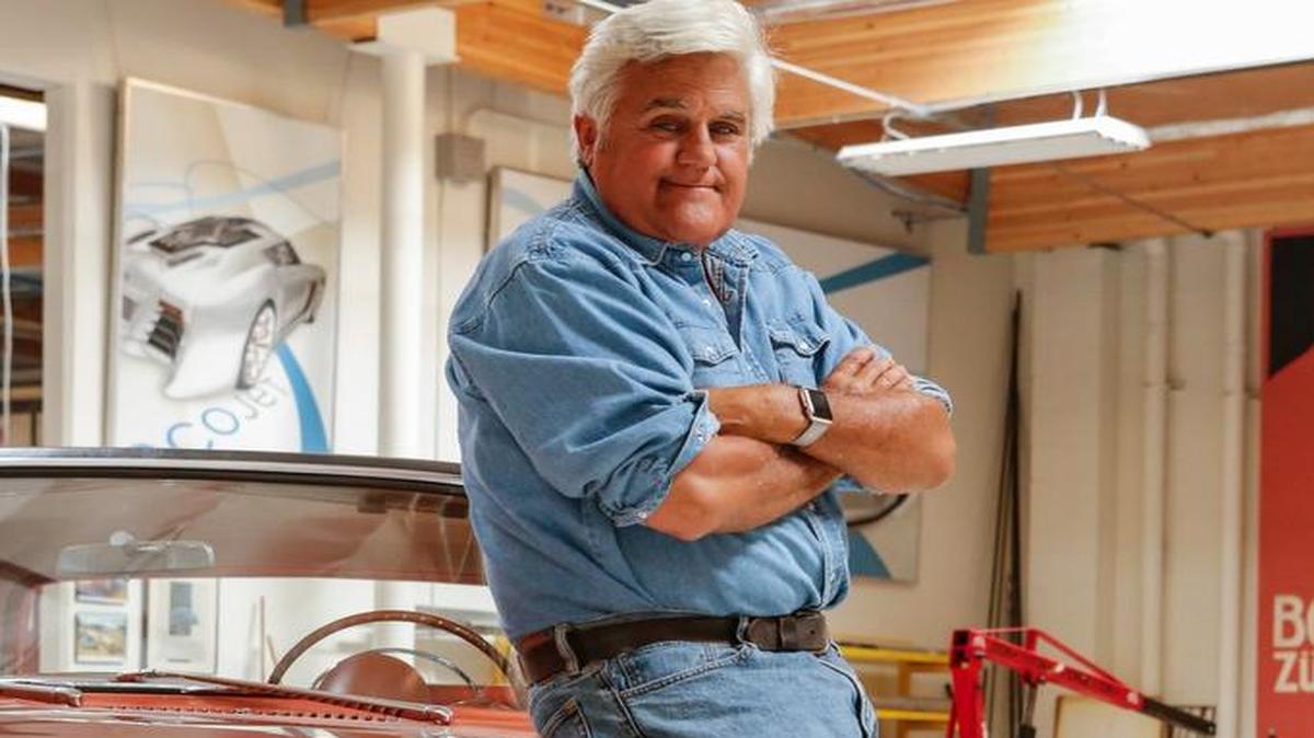 “Jay Leno’s Garage” explores the world of cars, never forgetting that it’s the people behind the wheel who provide the real stories.