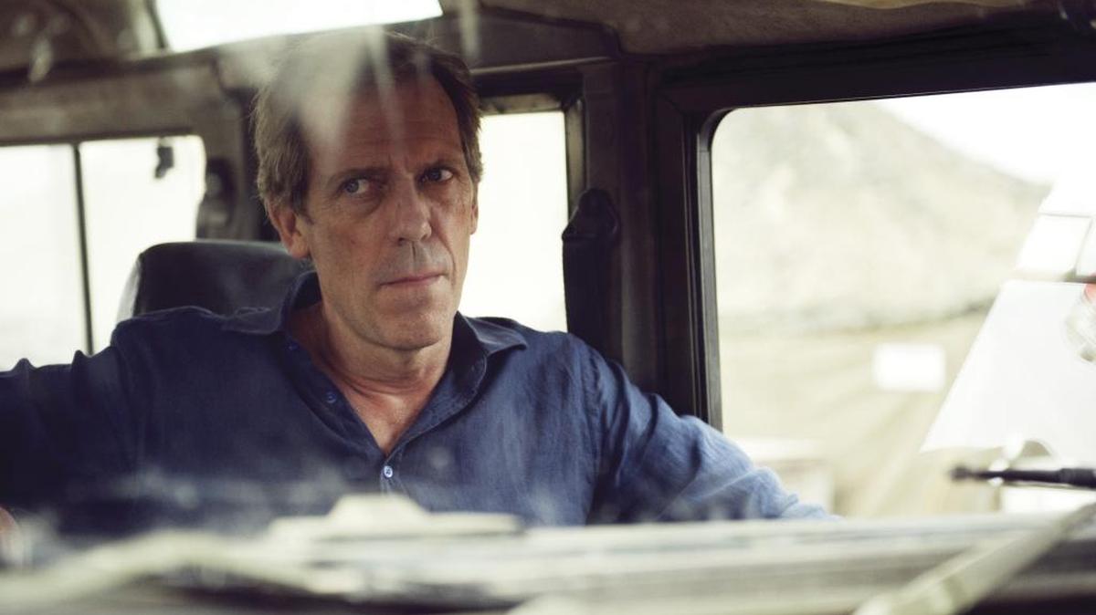 Hugh Laurie as Richard Onslow Roper in “The Night Manager” on AMC.