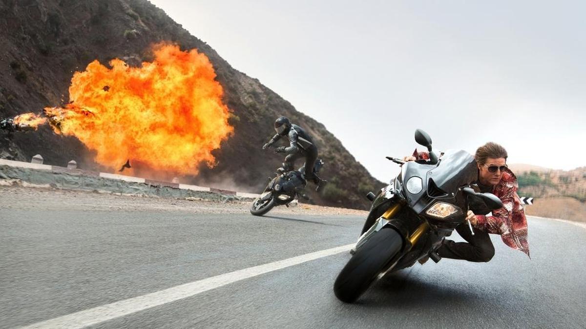Tom Cruise in "Mission: Impossible – Rogue Nation."