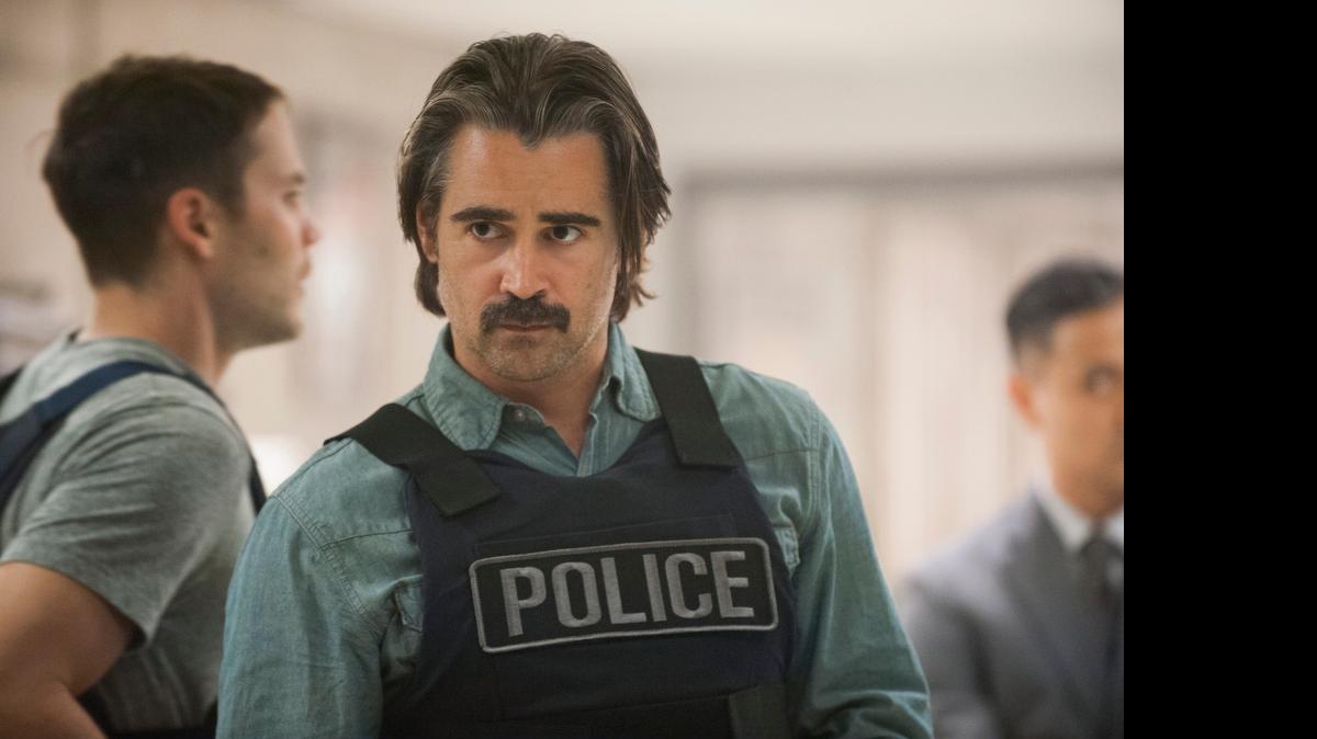 
Colin Farrell stars along with Vince Vaugh, Rachel McAdams and Taylor Kitsch in the new season of “True Detective” on HBO. 
