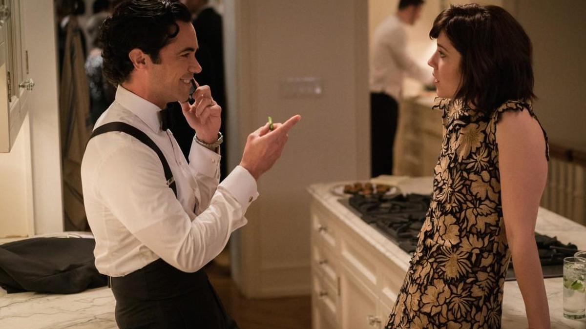 In “BrainDead,” Laurel Healy (Mary Elizabeth Winstead, right) returns home to Washington, D.C., to work for her brother, Senator Luke Healy (Danny Pino, left), on Capitol Hill.