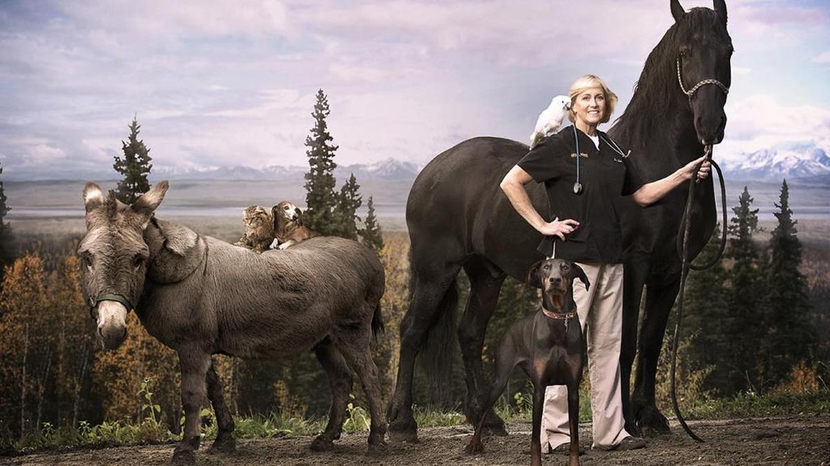Veterinarian Dr. Dee Thornell treats animals of Alaska in her Fairbanks clinic and throughout remote parts of the state.