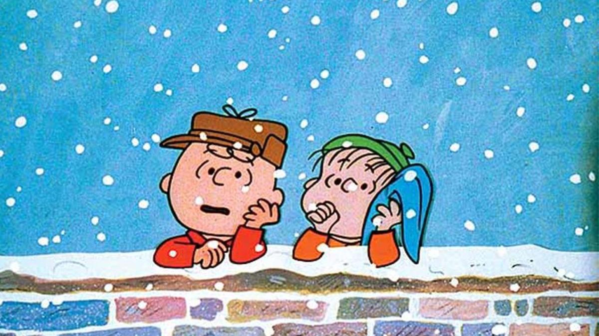 Linus, right, helps Charlie Brown learn what Christmas is all about in “A Charlie Brown Christmas.”