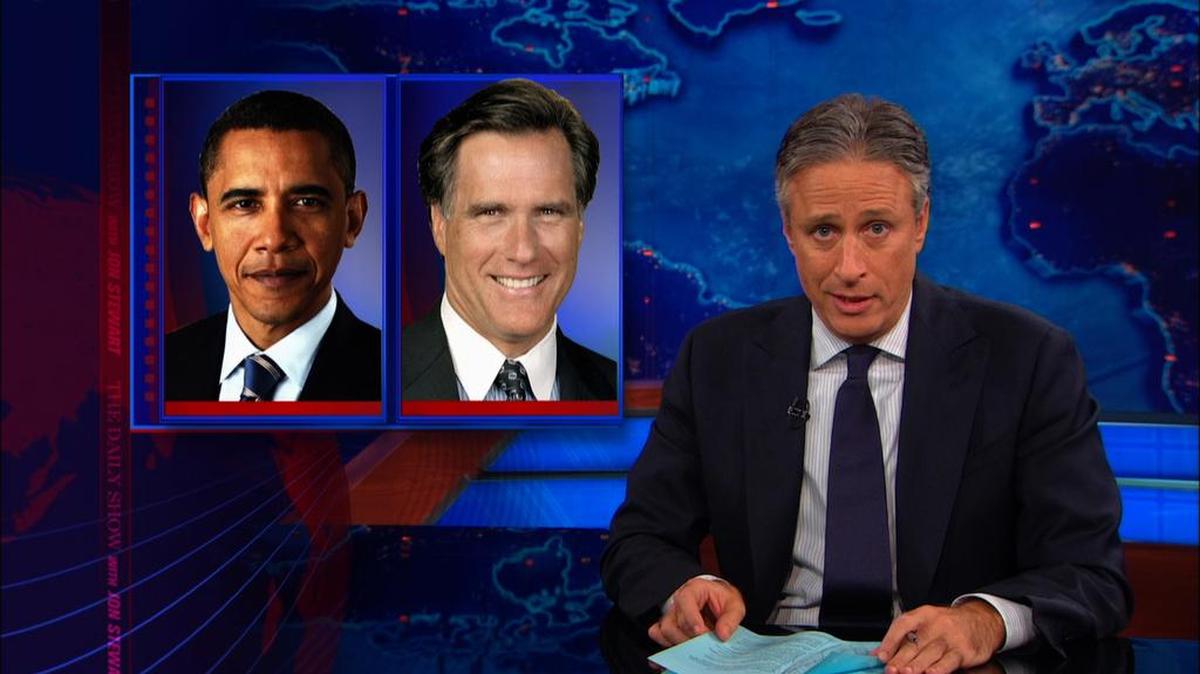 
Jon Stewart on “The Daily Show.” 
