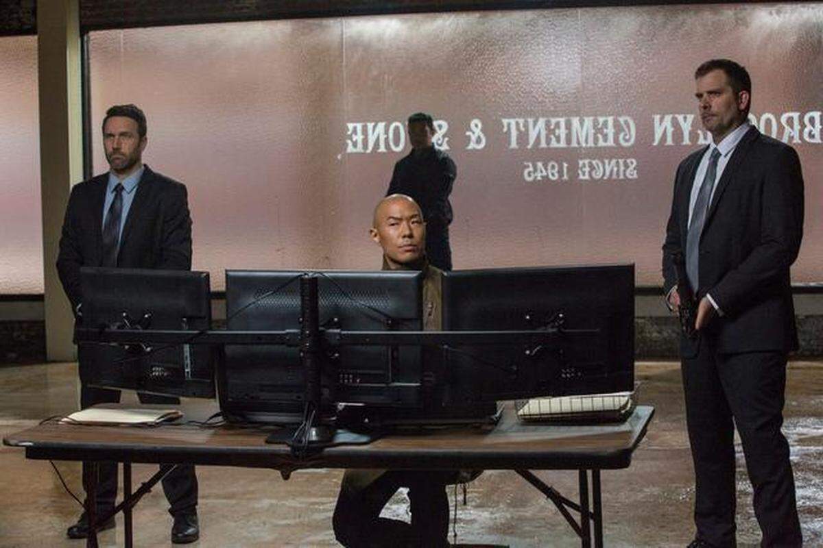 Hoon Lee, center, plays computer hacker Job on Cinemax’s “Banshee,” which was filmed in Charlotte for its first three seasons.