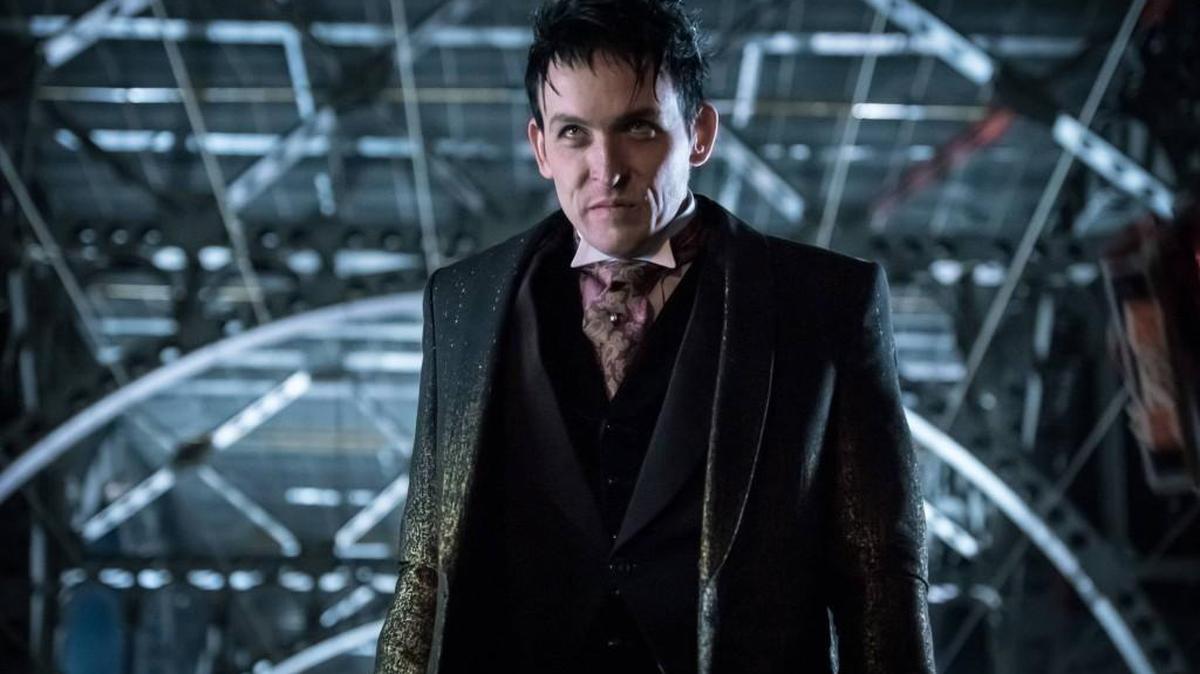 Robin Lord Taylor as Oswald Cobblepot, aka The Penguin, in the Season 2 finale of “Gotham.”