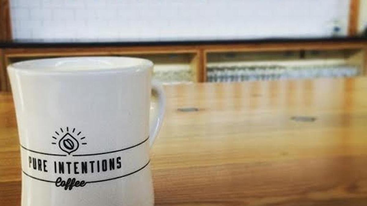 
Free Range Brewing devotes one of its taps to cold-brew coffee from Pure Intentions, a local roaster. It is pushed from the keg using nitrogen, which lends the coffee a body and carbonation not unlike a Guinness. 
