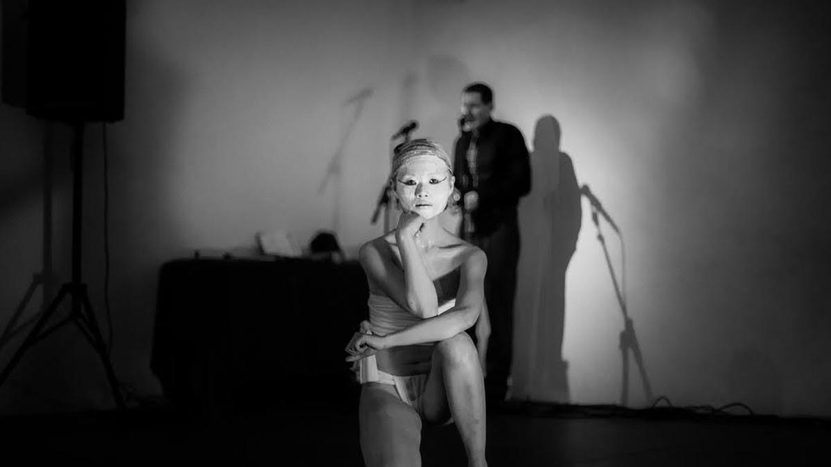 Dancer Du Yufang will perform Japanese Butoh-style dance with live accompaniment during the New Frequencies series.