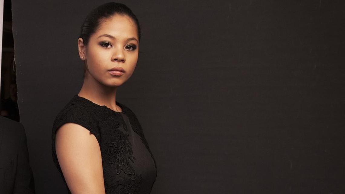 Eva Noblezada at the Broadway Theatre in New York in March.