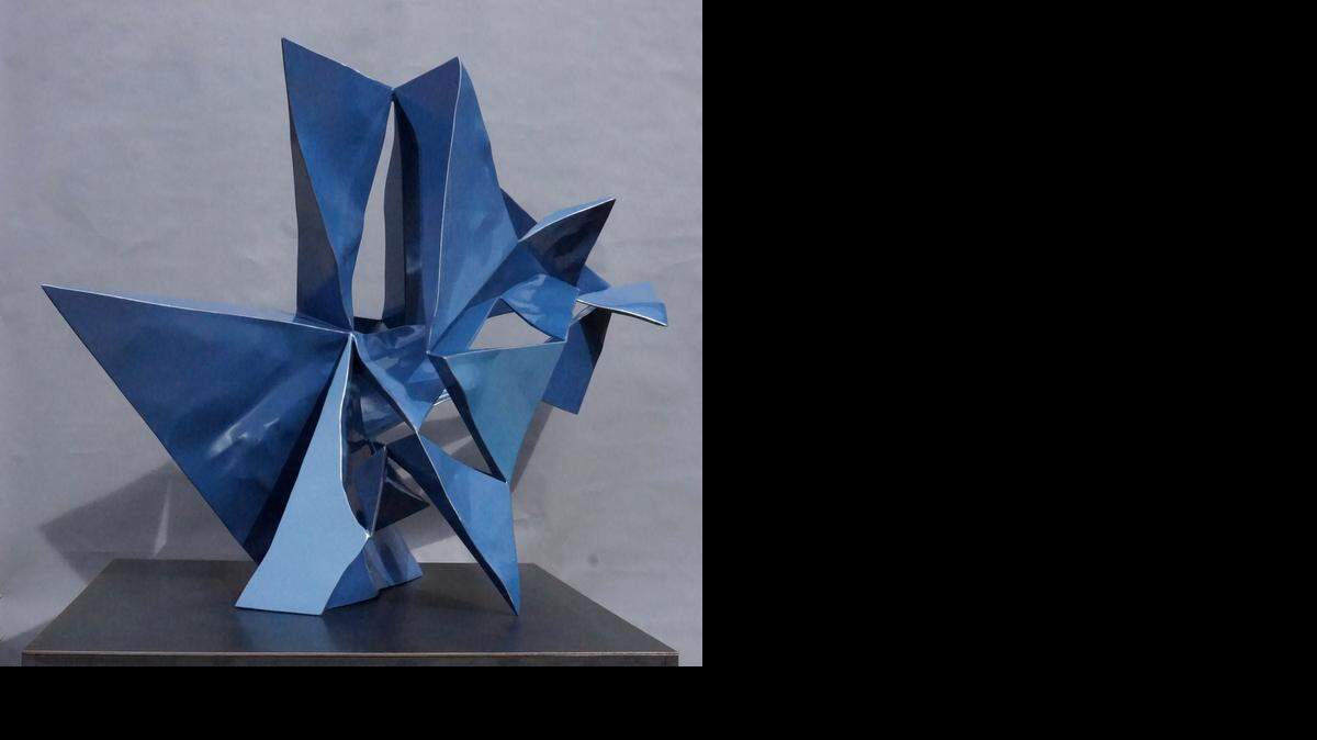 
Shaun Cassidy, “The Sound of Everything: Gathering Storm,” powder-coated steel, 2015.

