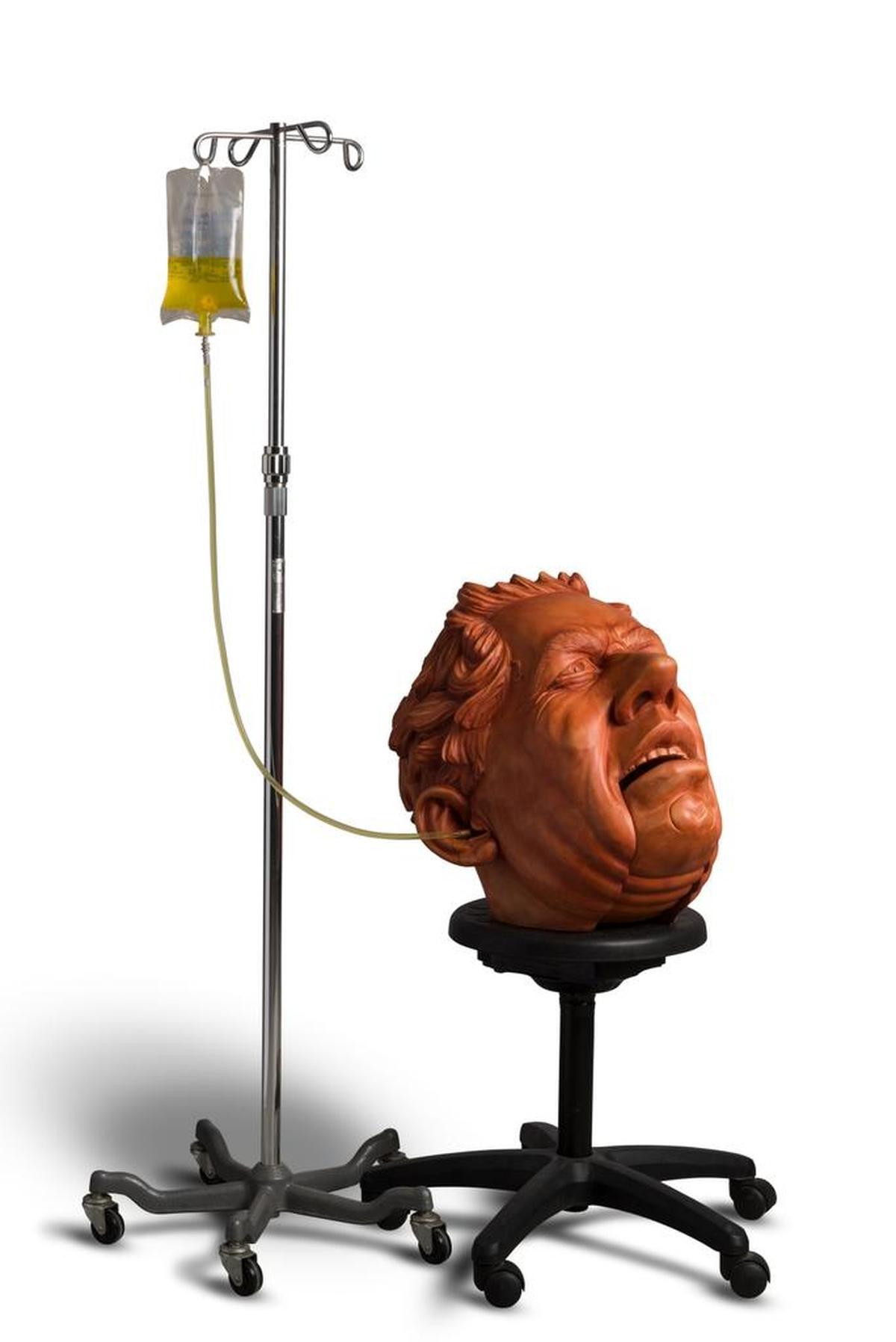 “Slow Drip,” 2014, by Bob Trotman. He’ll be at the opening of his work at Projective Eye Gallery.