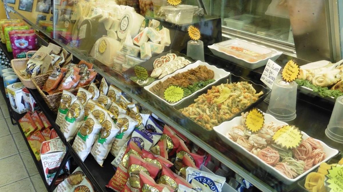 Derado’s Italian Gourmet Market near Lake Norman sells traditional pastas, cheeses and more.
