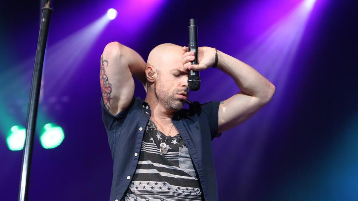 Chris Daughtry, shown during his Carowinds’ concert in 2015, returns to Charlotte next week.