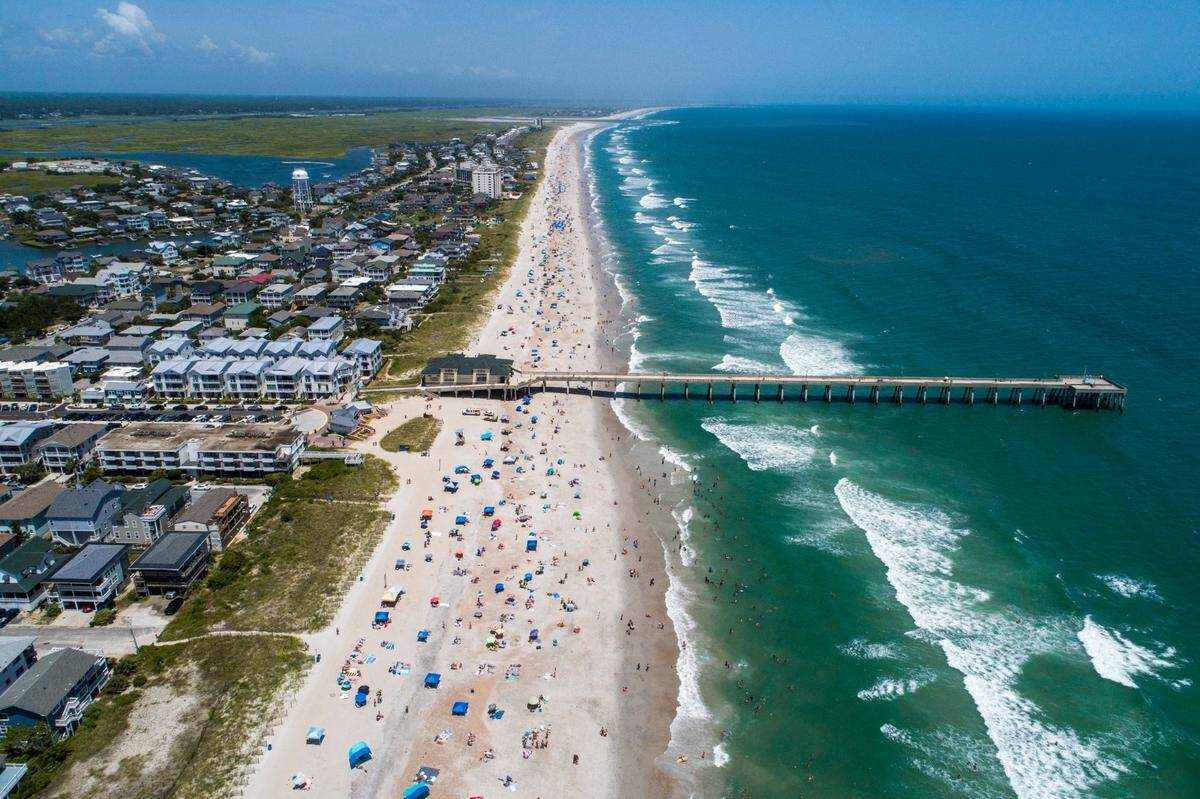 Wrightsville Beach is around a three and a half hour drive from Charlotte.