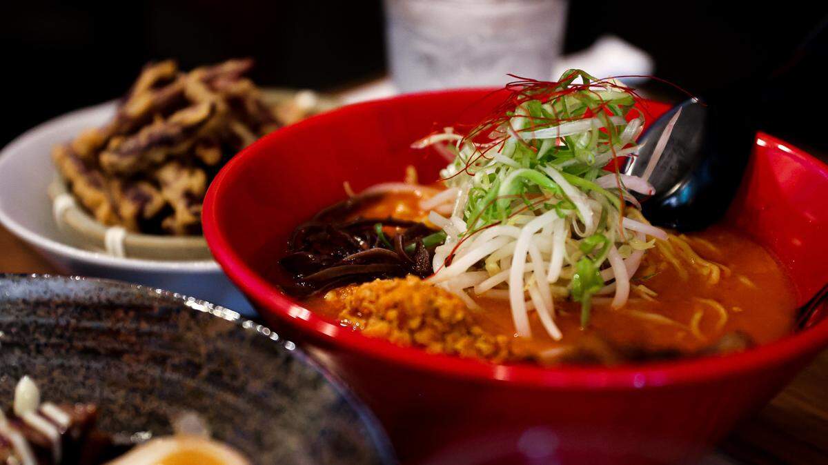 Ramen Bar Kazoku is now open in the StoneCrest at Piper Glen shopping center at 7828 Rea Road, #B.