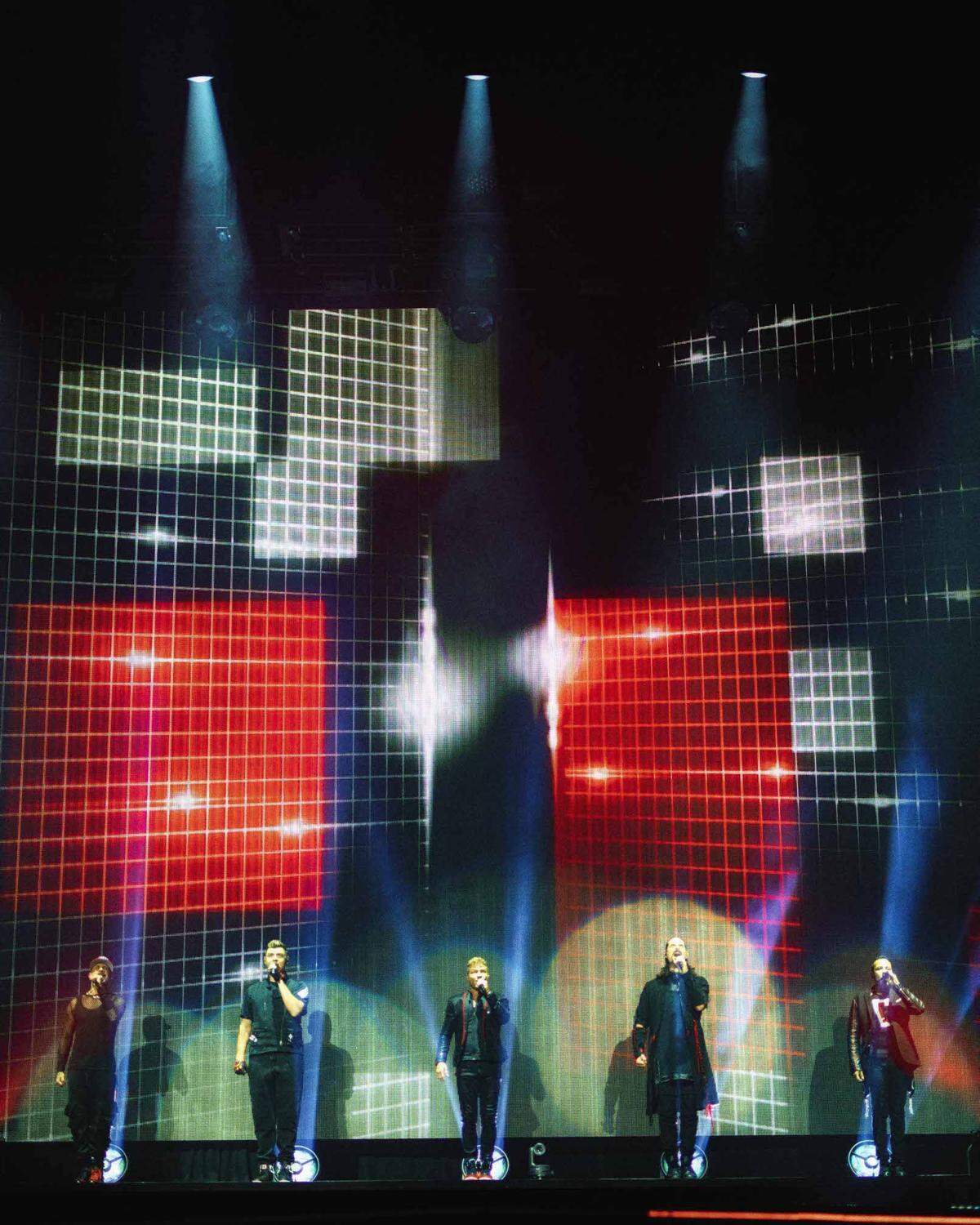 The Backstreet Boys at PNC Music Pavilion in Charlotte.