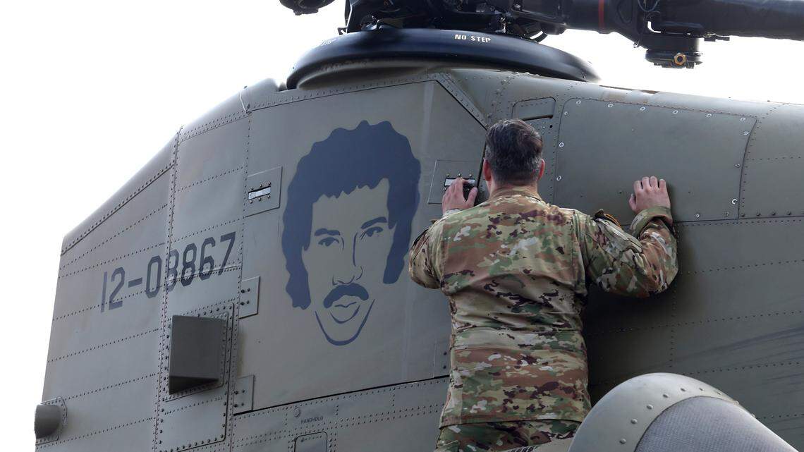 Lionel Richie’s image on a Chinook is a sign of hope for Western NC residents. Here’s why