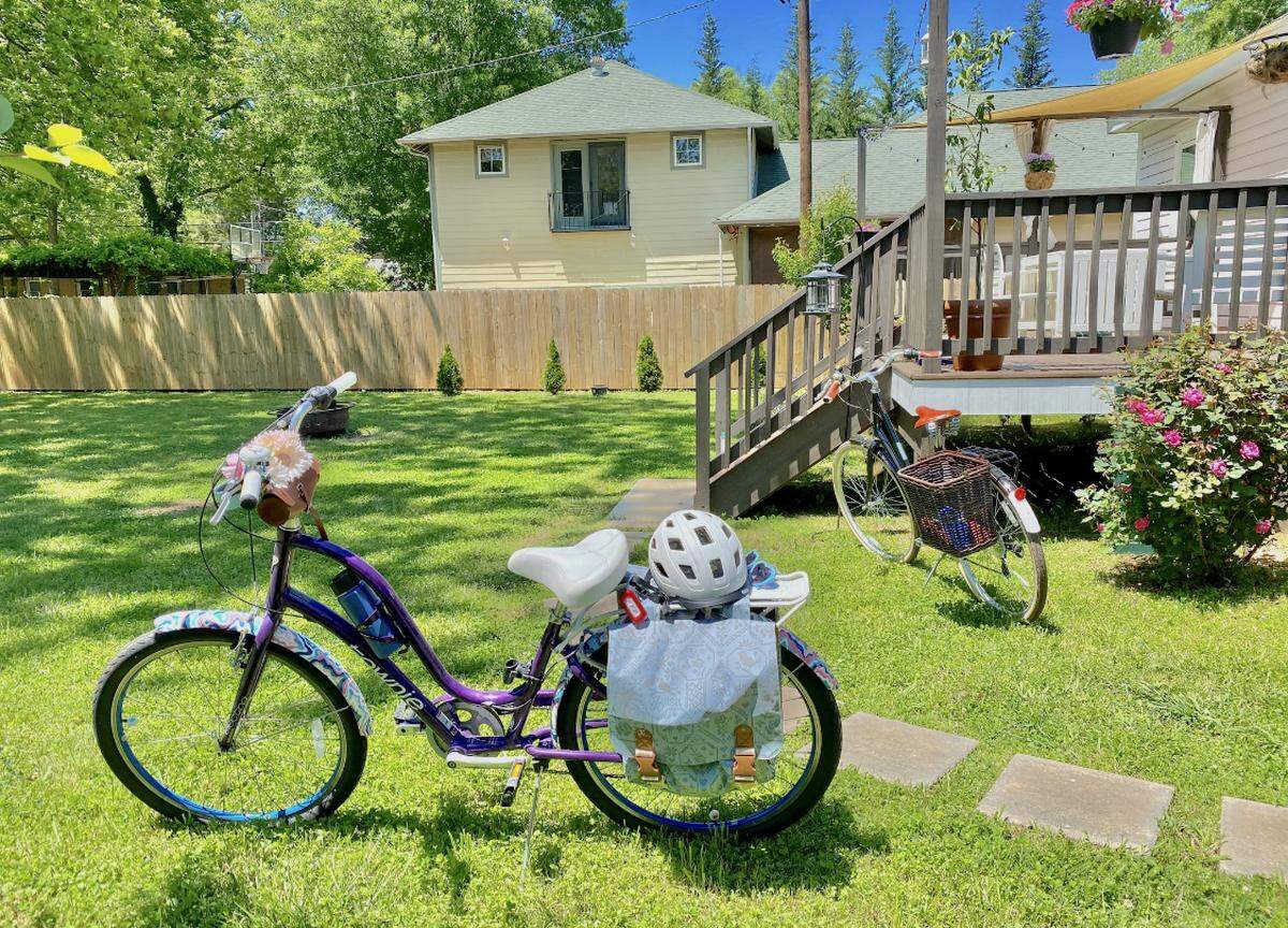 “Most people think they have to get everything right. You don’t. Just go out and ride a little bit,” Pam Murray said. “Make it fun; go to a grocery store, go out to eat, get takeout.”